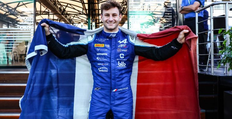 Atual campeão da Fórmula 3, Martins vai estar na Fórmula 2 em 2023