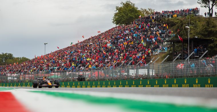 Circuito de Imola será multado por causa de Verstappen e da Red Bull