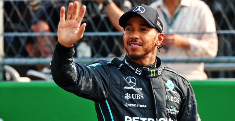 Hamilton ten years with Mercedes, team looks back on first day
