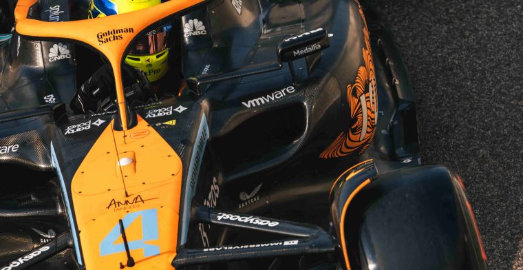 Norris tests 2021 McLaren car in Barcelona