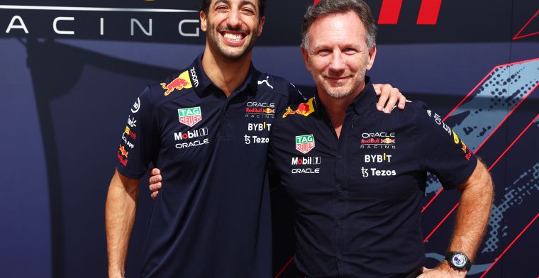 Ricciardo happy: I was envious because I was competing against them.
