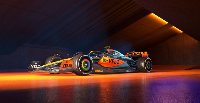 Este es el MCL60 que McLaren utilizará en 2023