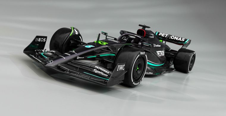 Mercedes unveils Hamilton and Russell's W14 for 2023 F1 season