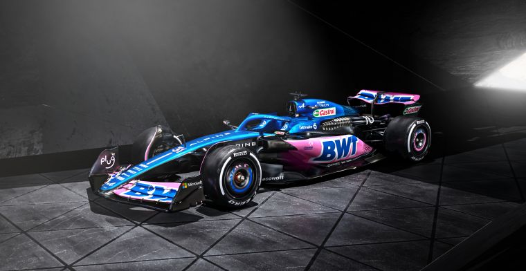 Alpine showcases Ocon and Gasly's A523 for the new season