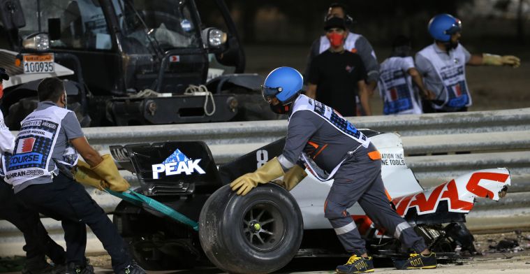 F1 Exhibition: in esposizione i rottami dell'auto di Grosjean del 2020
