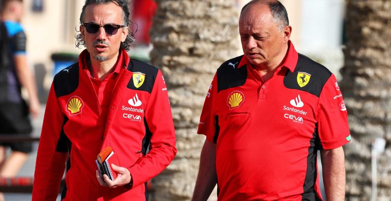 'Ferrari strategy personnel sent back to the factory by Vasseur'