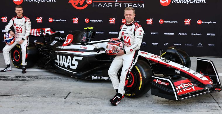 Haas muestra por primera vez en Bahréin el auténtico VF-23 para esta temporada
