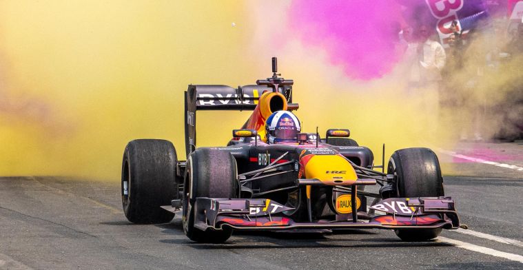 Red Bull Racing fills free weekend with Showrun in Mumbai