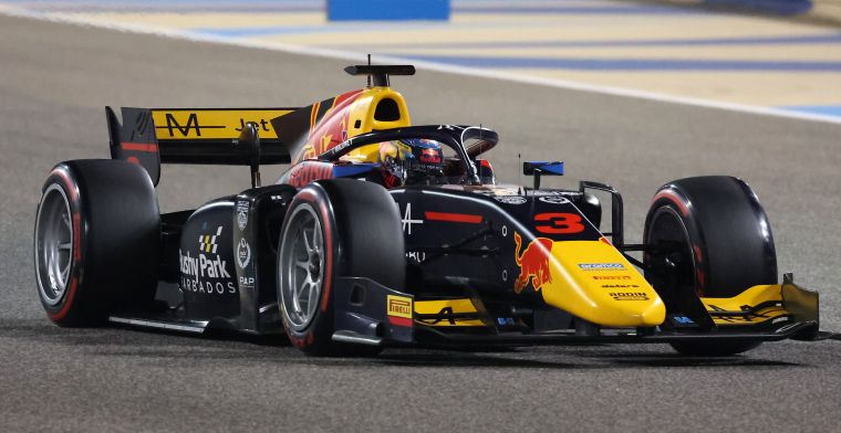 Talentos da Red Bull na F2 não impressionaram na primeira corrida