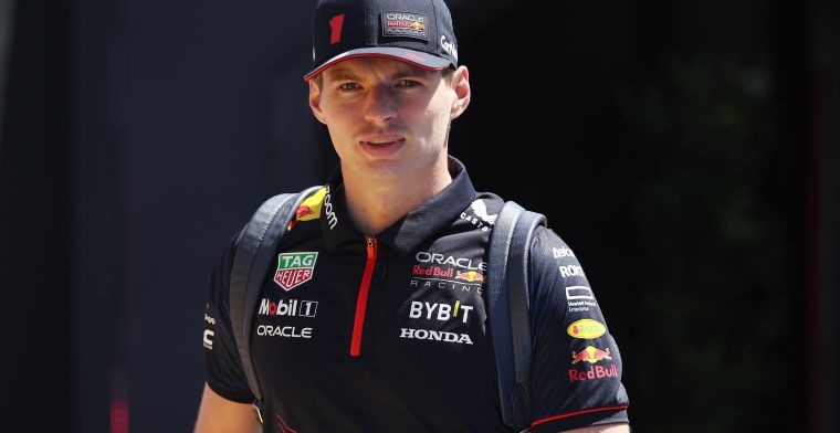 Recovered Verstappen appears on the paddock in Saudi Arabia