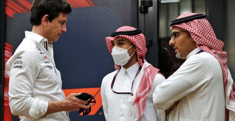 L'organizzazione del GP dell'Arabia Saudita: Può dire quello che vuole.