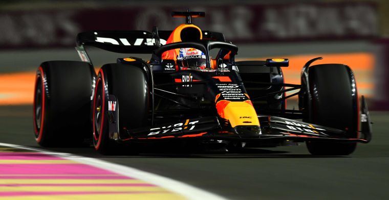 Verstappen sorti en Q2 après un problème mécanique pour Red Bull à Jeddah.