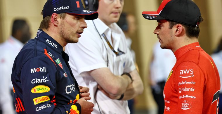 Leclerc fears Verstappen: 'Red Bull is very, very impressive'
