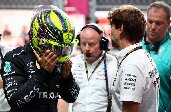 Hamilton :  Cela ne servait à rien de défendre contre Verstappen