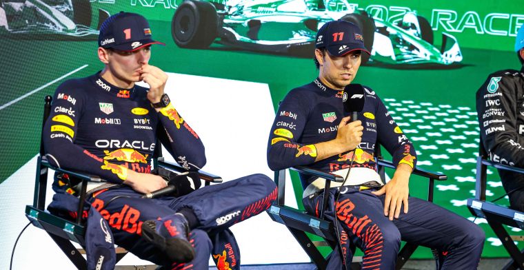 Team radios of Verstappen and Perez show problems: 'This is unnecessary'