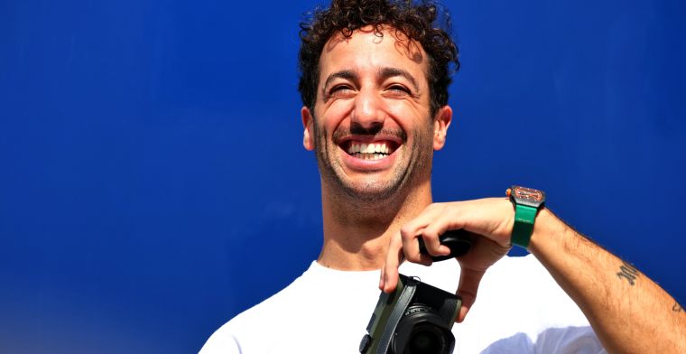 Ricciardo on goals this season: 'People think I'm joking'