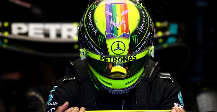 Hamilton : Je me vois jusqu'à mes derniers jours chez Mercedes.