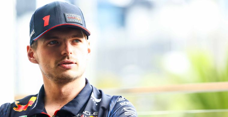 Verstappen reveals: 'He is currently my only rival in Formula 1'