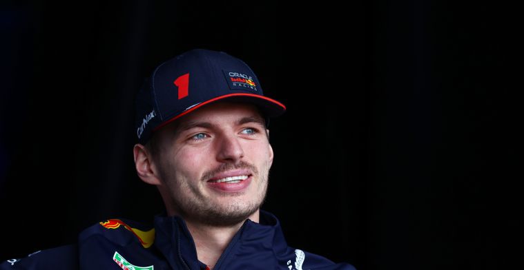 Verstappen laughs after receiving fine: 'Think I should pay for that'