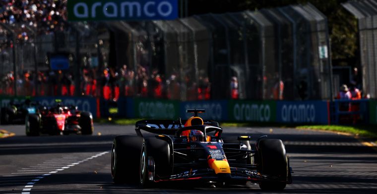 Verstappen on fast Mercedes: 'Nature of the track, I think'