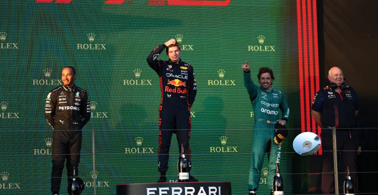 Verstappen, Hamilton et Alonso établissent ensemble un nouveau record.