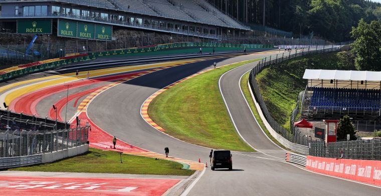 Spa-Francorchamps hopeful about spot on 2024 F1 calendar