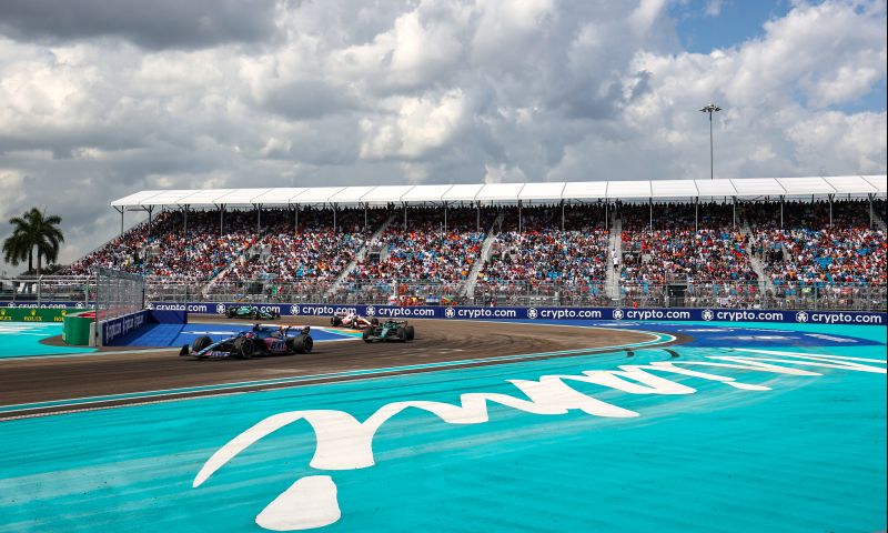 Miami Grand Prix track heavily flooded just a month before F1 race