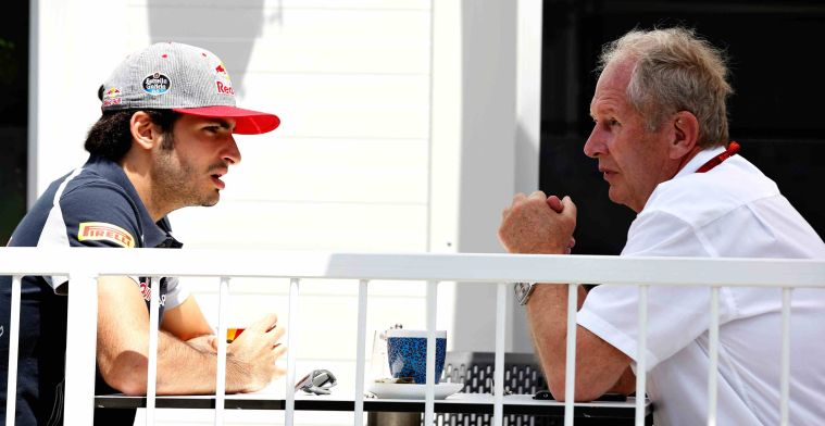 Marko no cree nada del rumor sobre Sainz: ¿Por qué iba a despedirse Ferrari?