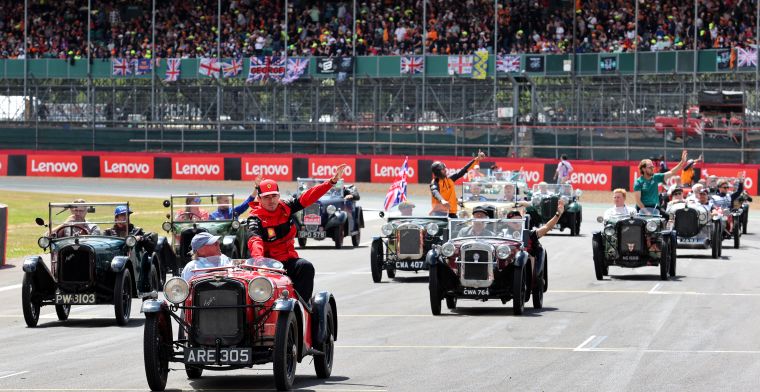 'Formula 1 adds extra 'driver' to parade lap for Silverstone GP'