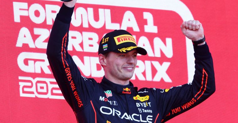 Verstappen vence al 'rey de la calle', Pérez, en el GP de Azerbaiyán