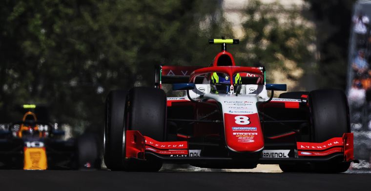 Despite damage to his car, Ferrari junior drives to pole in Baku