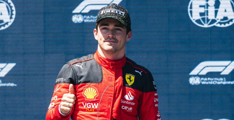 Red Bull ainda tem vantagem na corrida, afirma Leclerc