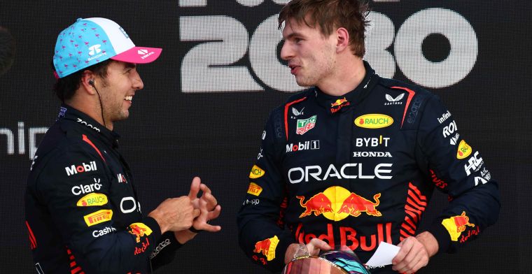 Analysis | Where Verstappen managed to break teammate Perez in Miami