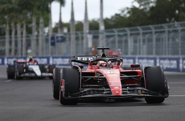 Leclerc critica su Ferrari tras GP de Miami: Luchando como un loco