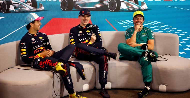 Verstappen y Alonso respaldan a Pérez: Poco tiempo libre