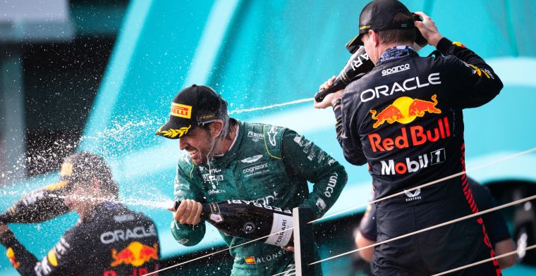 Power Rankings Miami: Alonso roza la puntuación perfecta, Verstappen segundo