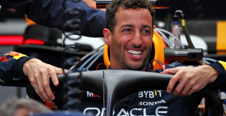 Ricciardo guiderà di nuovo una Red Bull: Guiderò la RB19.