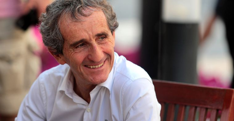 Alain Prost aux commentaires pour le Grand Prix de Monaco