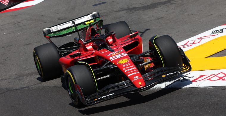 Carlos Sainz queda el primero en la FP1 del Gran Premio de Mónaco