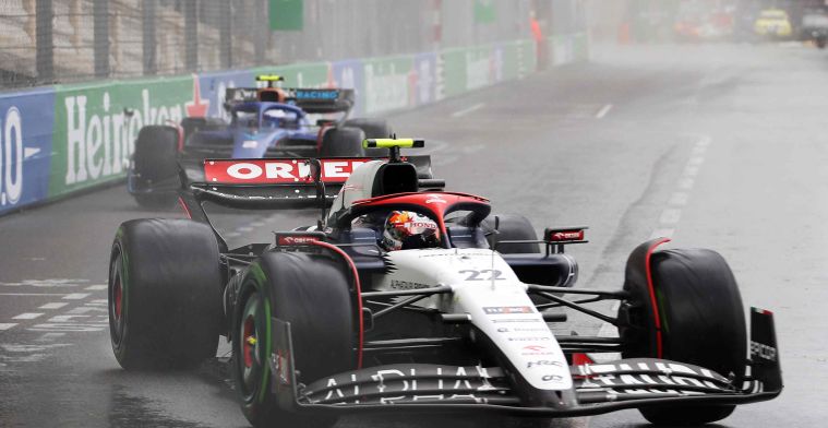 Tsunoda verschenkt Punkte in Monaco: 'Bin natürlich frustriert'
