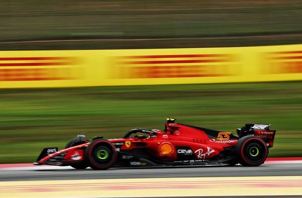 Sainz faz as suas observações sobre as atualizações da Ferrari