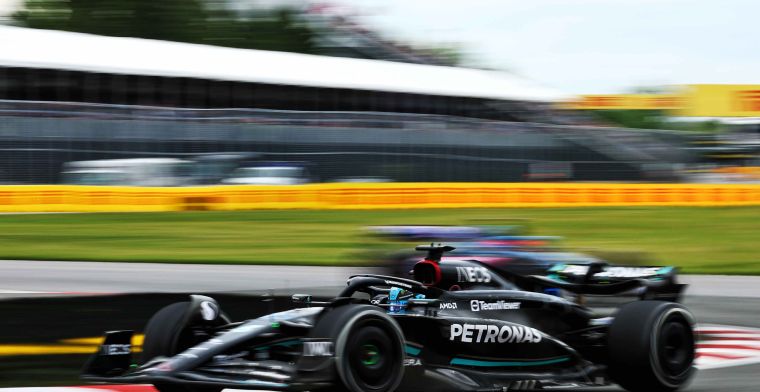 Mercedes confirma el motivo del fallo de Russell en el Gran Premio de Canadá