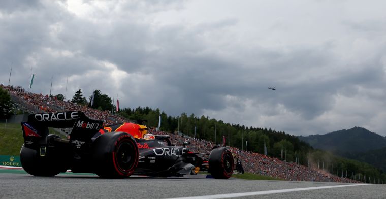 Raining day at Red Bull Ring: most likely two wet sessions