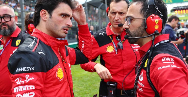 Sainz sees Ferrari car improving: 'Picked up speed'