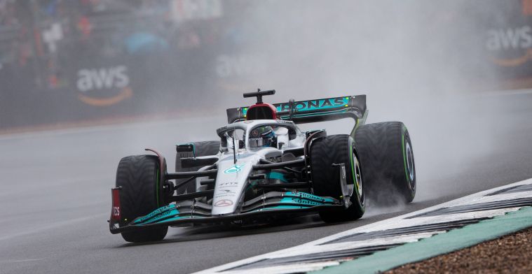 Mercedes y McLaren prueban los pasos de rueda para la lluvia tras el GP de Silverstone