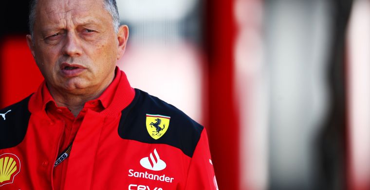 Ferrari is being overtaken by McLaren and so Vasseur sounds the alarm