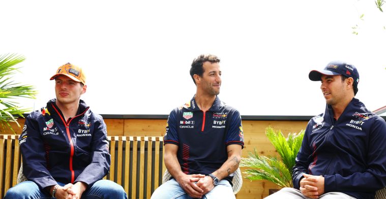 Ricciardo reserve driver off: 'I was always there for Max and Checo'