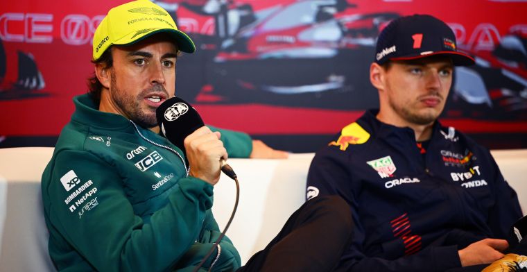 Russell and Alonso jealous of Verstappen's car: 'Should we gang up on him?'