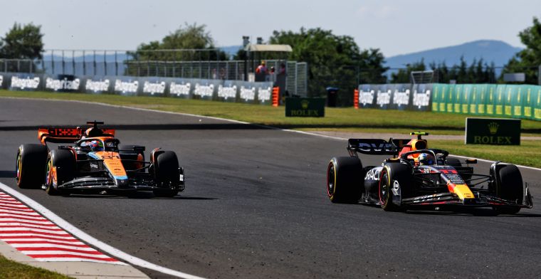 Classificação dos construtores: Red Bull na frente, McLaren pontua novamente