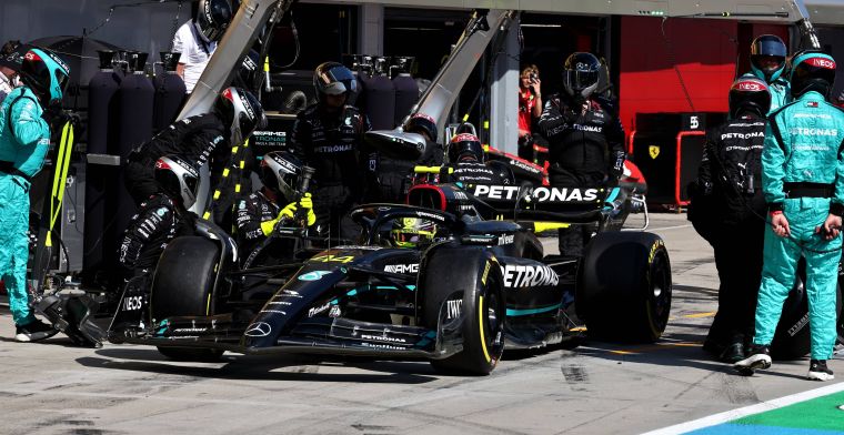 Mercedes: 'Nunca pude batir a Verstappen, pero podría haber sido segundo'